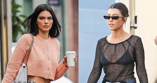 Kendall Jenner y Kourtney Kardashian arrasan con bikinis 'animal print'