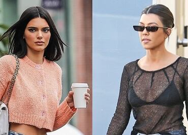 Kendall Jenner y Kourtney Kardashian arrasan con bikinis 'animal print'