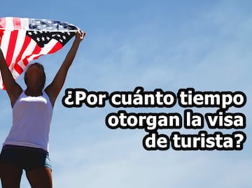¿Por cuánto tiempo otorgan la visa americana de turista?