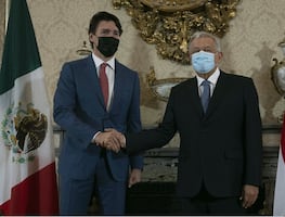 AMLO y Trudeau se reúnen en Washington previo a cumbre