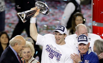 Giants de Nueva York confirman retiro de Eli Manning 