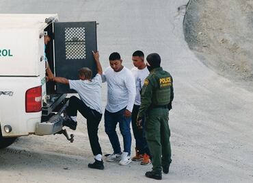 En febrero, más de 76 mil migrantes cruzaron la frontera de EU con México