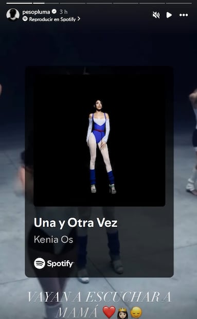 Peso Pluma reaparece tras rumores de infidelidad a Kenia Os. Foto: Tomada de Instagram @pesopluma