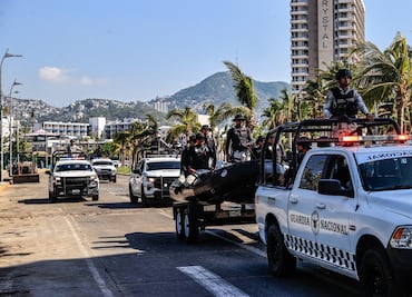 La delincuencia disminuyó en Acapulco tras la devastación que dejó el huracán Otis