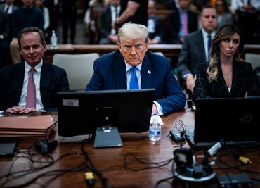 Donald Trump se sienta en el banquillo en Nueva York por fraude financiero de la empresa familiar