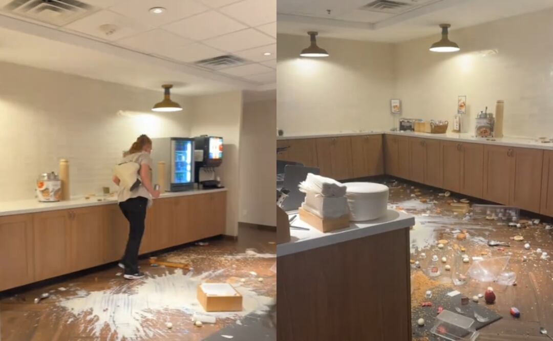 ¡Deja todo impecable y la despiden! Empleada de hotel de Estados Unidos reacciona furiosa. VIDEO. Foto: Tomada de TikTok @letaleja