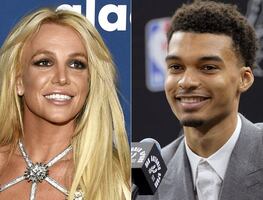 Video revela detalles del altercado entre Britney Spears y Victor Wembanyama en Las Vegas
