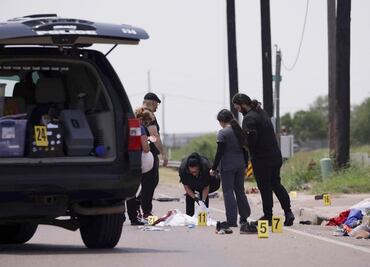 Aumentan a ocho los muertos por el atropello de migrantes en Texas