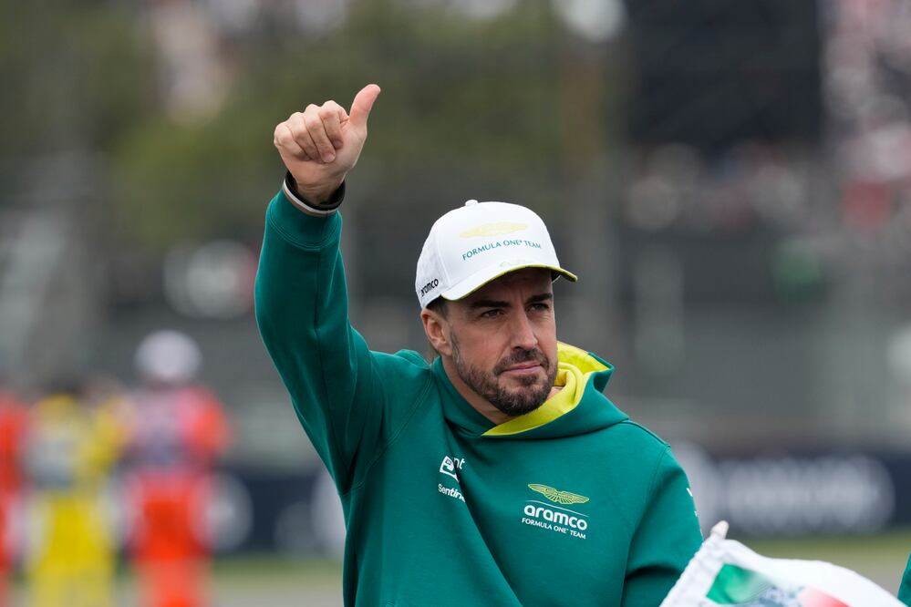 GP México. Fernando Alonso asegura que tuvo un fin de semana positivo, a pesar de abandonar la carrera. Foto: AP