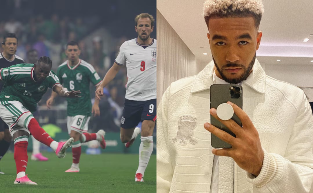Reece James compara el Azteca con los estadios de la Premier y lanza una frase contundente: “No hay comparación”. Foto: Luis Camacho/ El Universal y Reece James IG