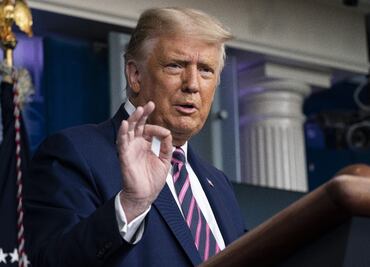 "Trump, sin síntomas de Covid-19 ni fiebre desde hace 4 días"
