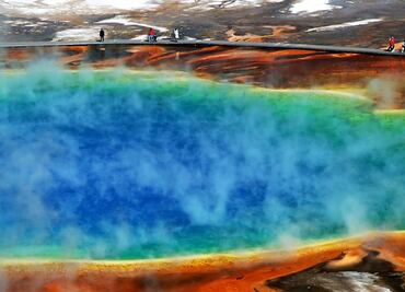 Yellowstone, el parque de EU con el 60% de los géiseres del mundo