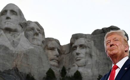Presentan al Congreso iniciativa para añadir a Trump al Monte Rushmore