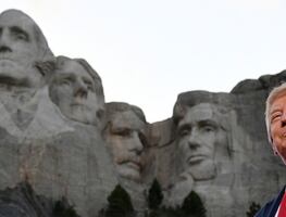 Presentan al Congreso iniciativa para añadir a Trump al Monte Rushmore