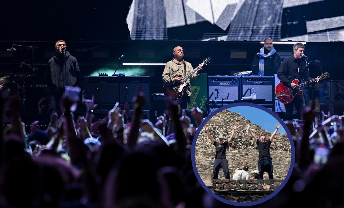Paul Arthurs de Oasis enamorado de México: “El mejor día”, dice tras visitar Teotihuacán y Ecatepec. Foto: AP/Instagram
