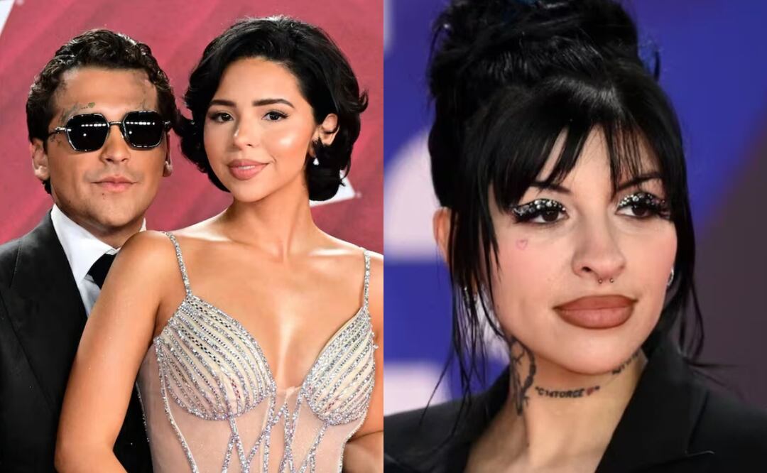 Christian Nodal dice que es mujeriego, que Cazzu fue la culpable del rompimiento y Ángela es el amor de su vida. Foto: AFP / The Grosby Group