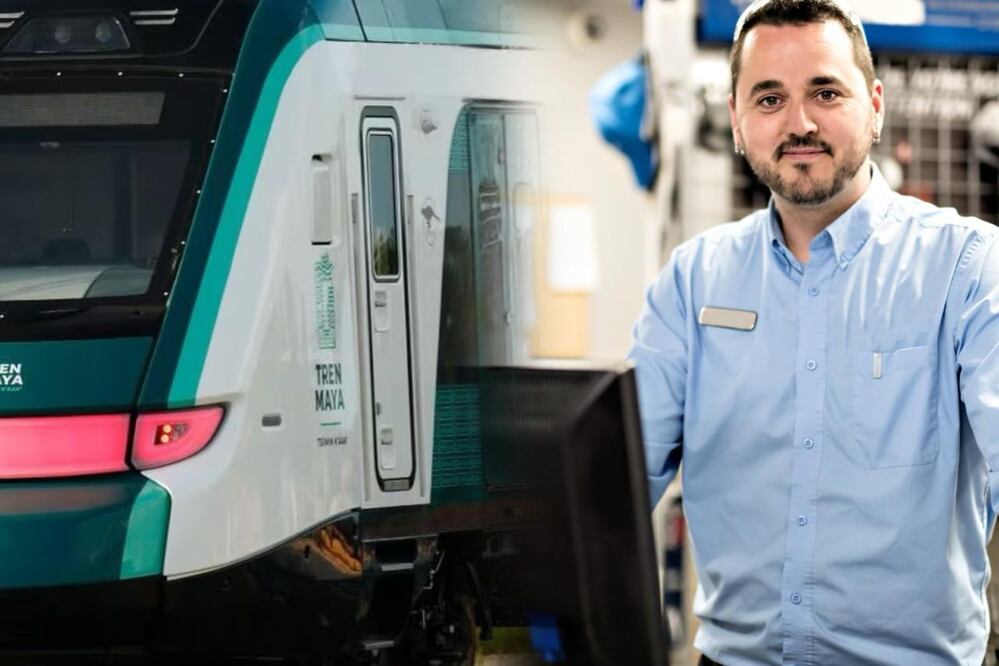 Trabaja en el Tren Maya como supervisor de mantenimiento y gana $27 mil pesos al mes; hay 17 vacantes y estos son los requisitos. Foto combo: Presidencia / iStock / LSOphoto