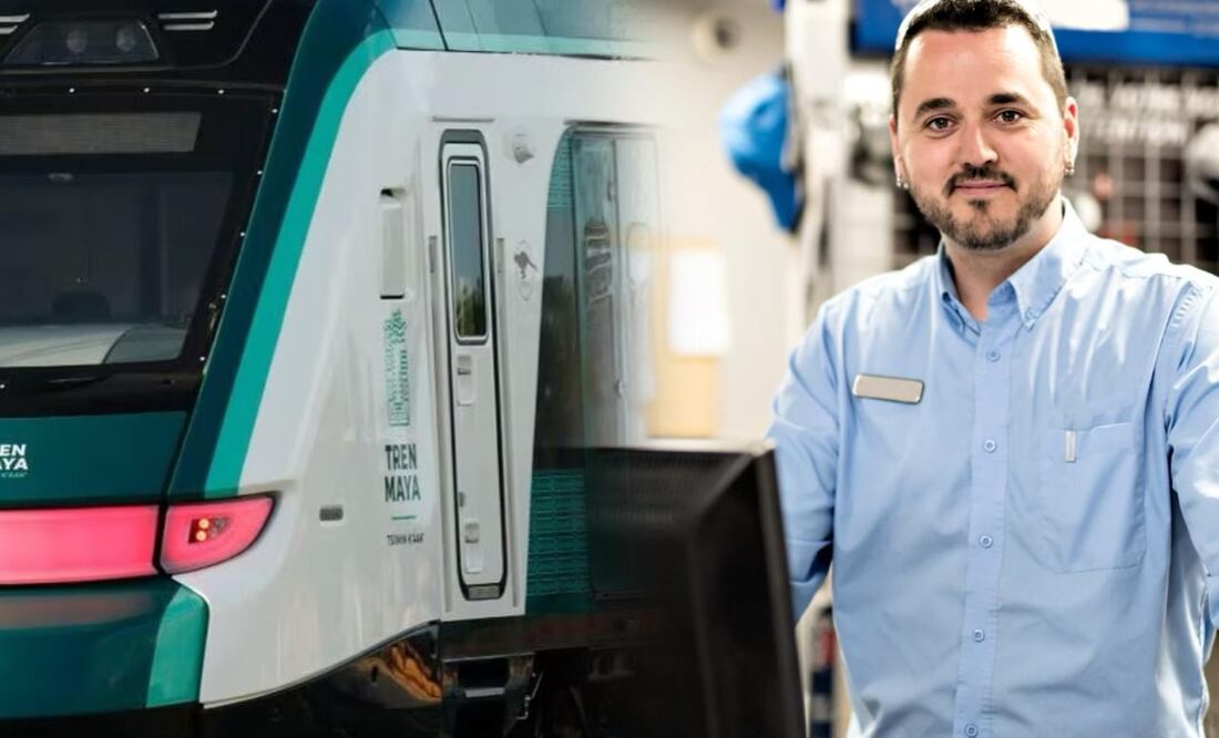 Trabaja en el Tren Maya como supervisor de mantenimiento y gana $27 mil pesos al mes; hay 17 vacantes y estos son los requisitos. Foto combo: Presidencia / iStock / LSOphoto