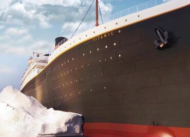 Colapsa iceberg en Museo del Titanic y lesiona a tres turistas