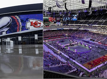 Allegiant Stadium; así es la sede del Super Bowl 2024 en Las Vegas