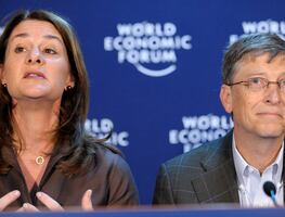 Bill Gates salió con su exnovia estando casado con Melinda
