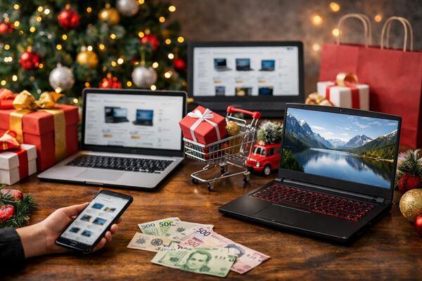 Ofertas de Navidad 2025: dónde comprar laptops de menos de 10 mil pesos y a meses sin intereses