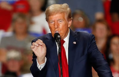 Donald Trump. EFE/EPA/DAVID MAXWELL