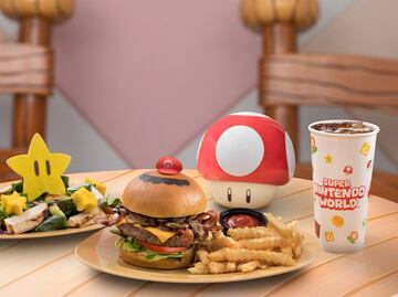 Así será la comida temática de Super Nintendo World en Universal Studios Hollywood