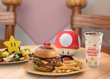 Así será la comida temática de Super Nintendo World en Universal Studios Hollywood