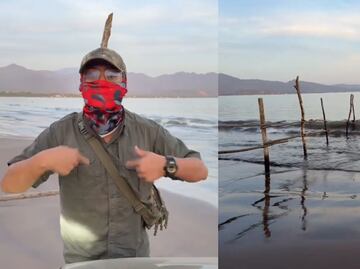 Influencer exhibe a hombre que prohíbe el paso a playa mexicana: "Extranjero dice que es dueño, las playas no tienen dueño"