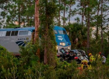 Tren arrolla a mujer con sus dos nietos en Florida