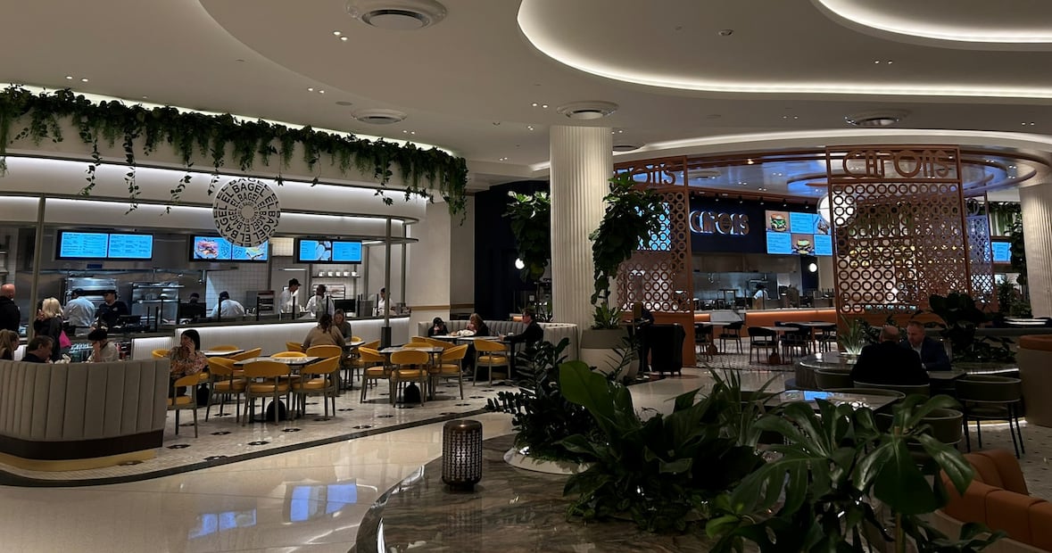Food court del Fontainebleau en Las Vegas. Foto: Pamela Benítez/Vive USA