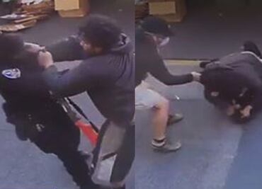 “Los chinos no pertenecen aquí”; hombre ataca a oficial de policía asiática