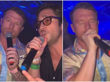 ‘Canelo’ se echa 'palomazo' con Diego Boneta tras pelea