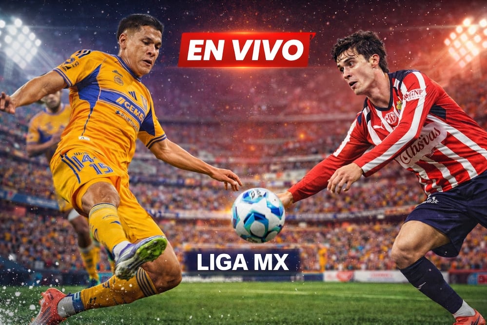 Tigres vs Chivas EN VIVO: donde ver y a qué hora es el partido del Clausura 2026 este sábado 11 de abril. Foto: EFE/AFP /IA