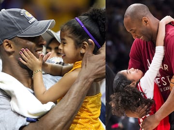 Honran a Gianna y Kobe Bryant con el hashtag viral #GirlDad