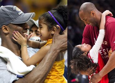 Honran a Gianna y Kobe Bryant con el hashtag viral #GirlDad
