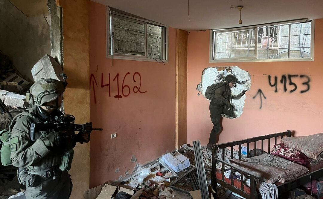 Ejército israelí anuncia la destrucción del cuartel general de Hamás. Foto: EFE/Ejército de Israel