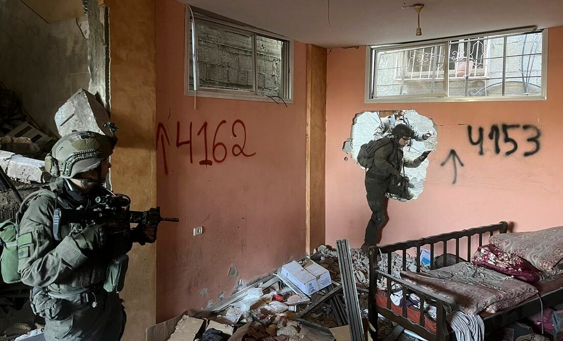 Ejército israelí anuncia la destrucción del cuartel general de Hamás. Foto: EFE/Ejército de Israel