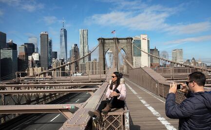 Casi vacíos… Así lucen destinos turísticos populares en Estados Unidos