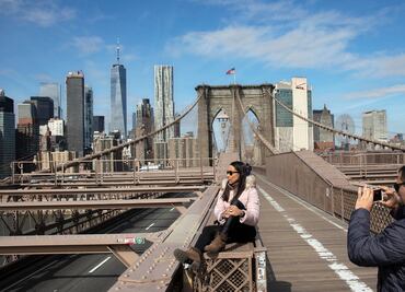 Casi vacíos… Así lucen destinos turísticos populares en Estados Unidos