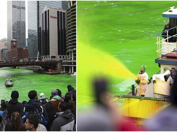 ¿Por qué pintan el Río Chicago de verde y cómo se asocia con el Día de San Patricio?
