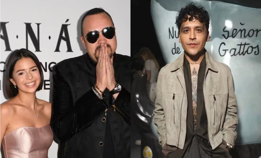 Pepe Aguilar revela que Ángela, y no Nodal, fue quien le pidió permiso para casarse: "Lloró y todo". Foto: Vianney Le Caer / AP / AFP