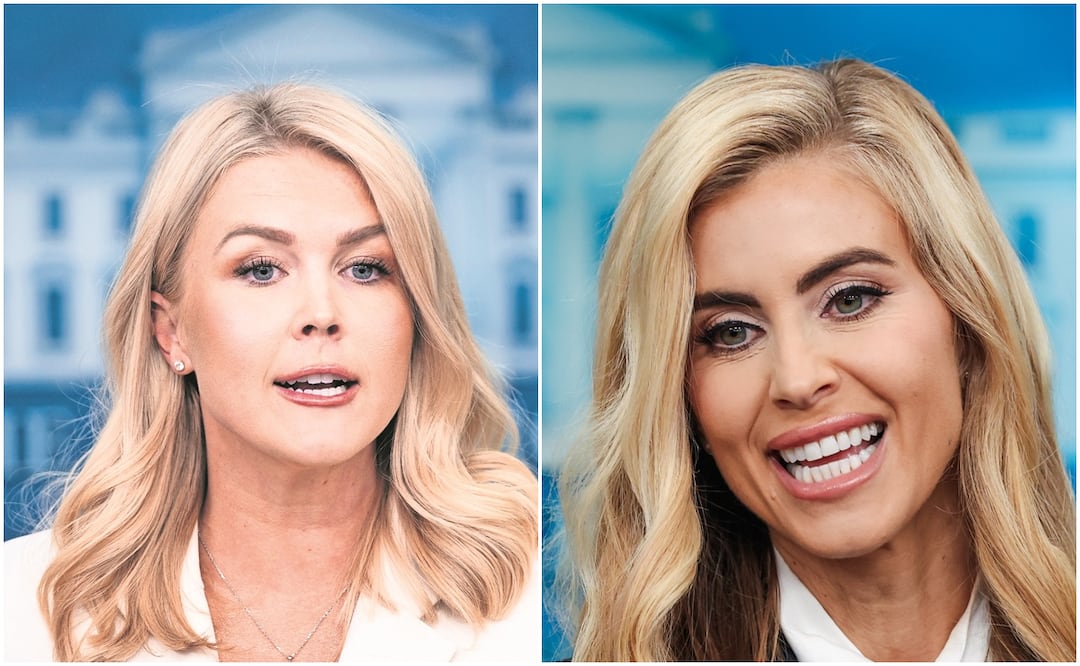 “Ese trabajo no era para ella”: Karoline Leavitt reacciona al despido de Katie Zacharia por Trump. Fotos EFE