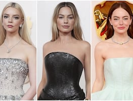 Etéreas y bellas, así se lucieron Anya Taylor- Joy, Margot Robbie y Emma Stone en la alfombra roja de los Óscar
