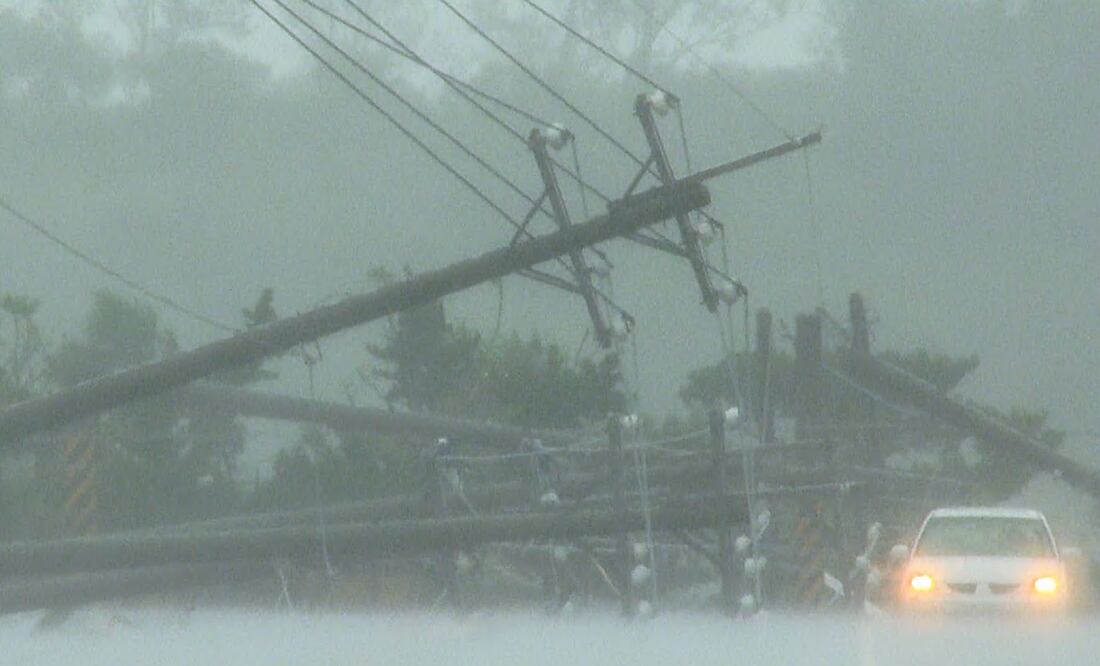 Tifón Koinu se acerca a Hong Kong y China tras dejar récord de vientos y una víctima en Taiwán. Foto AFP