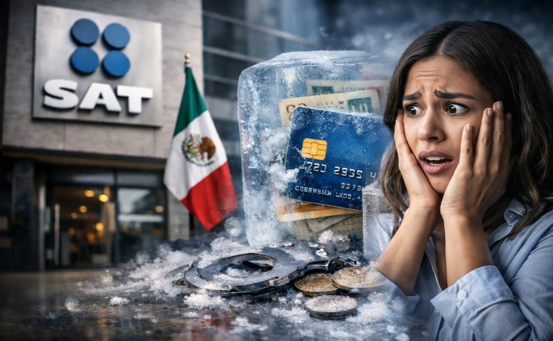 SAT aclara si congelará cuentas bancarias a contribuyentes con deudas fiscales. Foto: Especial / SAT