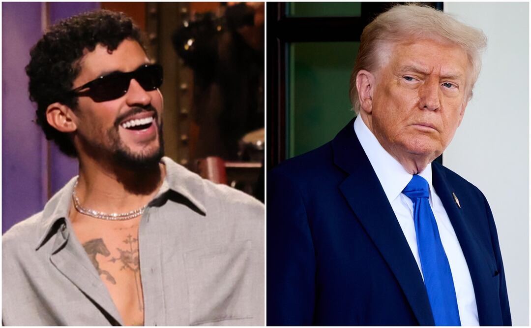 Trump tilda de “locura” la participación de Bad Bunny en el Super Bowl: “No sé quién es”. Fotos AP