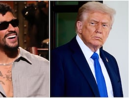 Trump tilda de “locura” la participación de Bad Bunny en el Super Bowl: “No sé quién es”