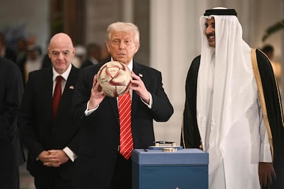 Qatar le "pasa el balón" a Donald Trump para la organización del Mundial de 2026